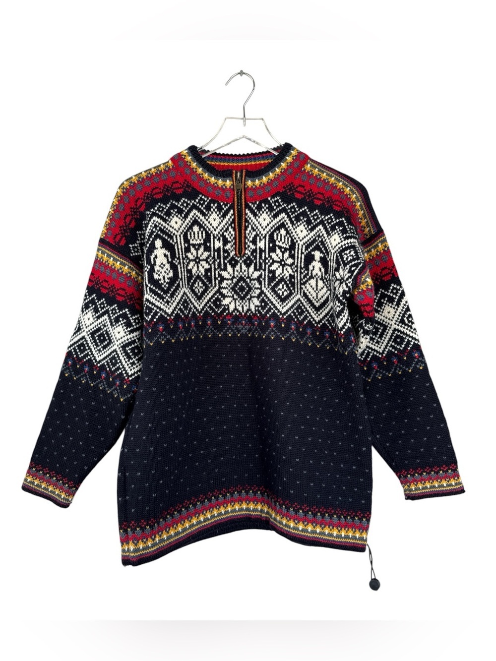 Dale of Norway Classic Fair Isle Wool Sweater – Size S